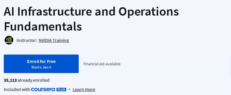 Pictures · Coursera — AI Infrastructure and Operations Fundamentals 2025-1