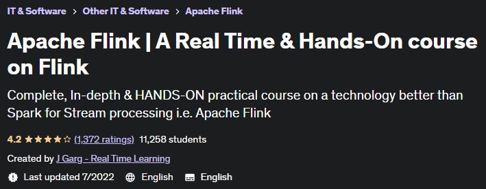 Pictures · Udemy — Apache Flink | A Real Time & Hands-On course on Flink 2020-10