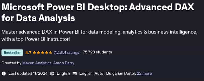 Imágenes · Microsoft Power BI Desktop: Advanced DAX para análisis de datos 2024-11