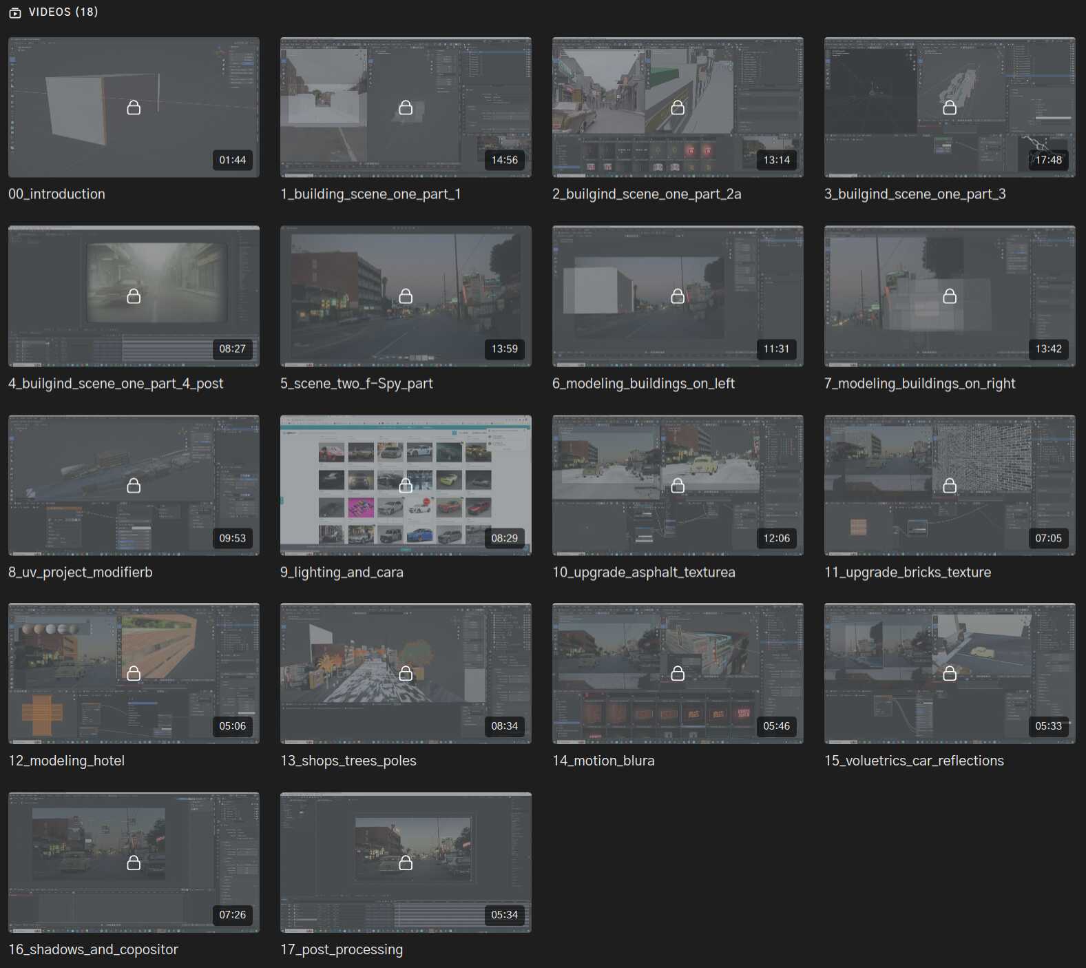 Course topics · IAMAG — Blender Mastery: 1950s City & Car Animation Workshop 2024-11