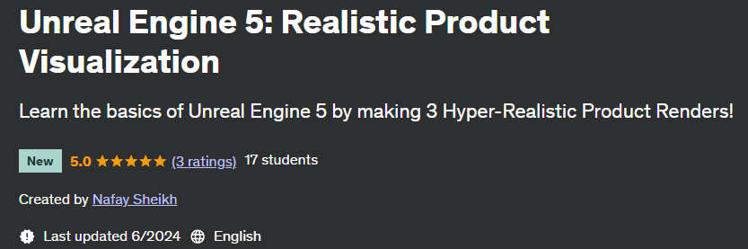 Pictures · Unreal Engine 5: Realistic Product Visualization 2024-6