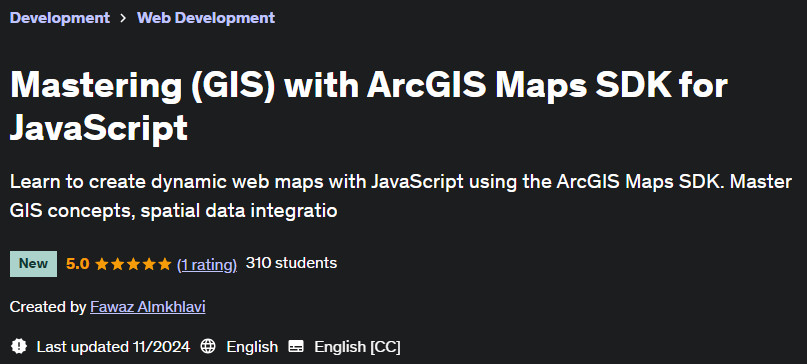 Pictures · Udemy — Mastering (GIS) with ArcGIS Maps SDK for JavaScript 2024-9