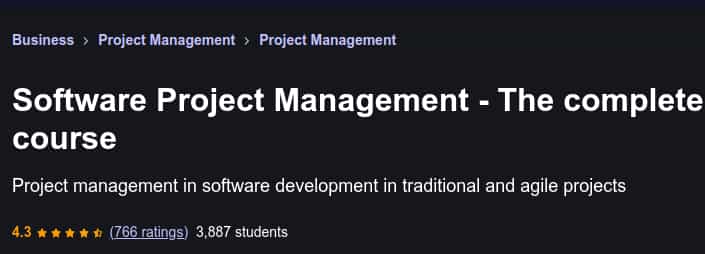 Pictures · Udemy — Software Project Management – The complete course 2025-2