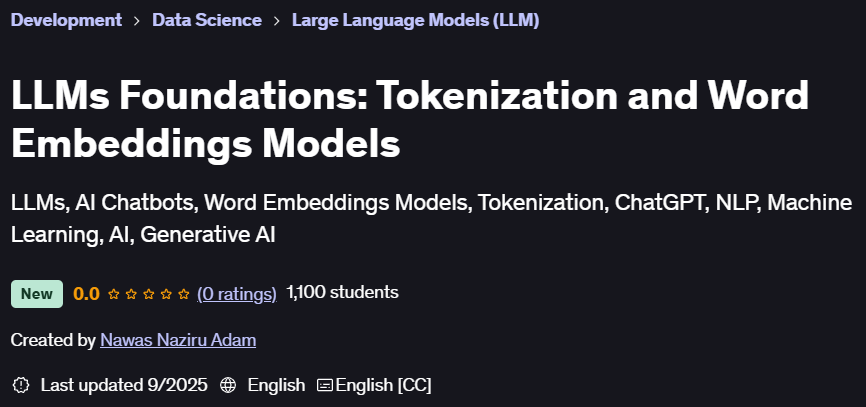 Pictures · LLMs Foundations: Tokenization and Word Embeddings Models 2025-9