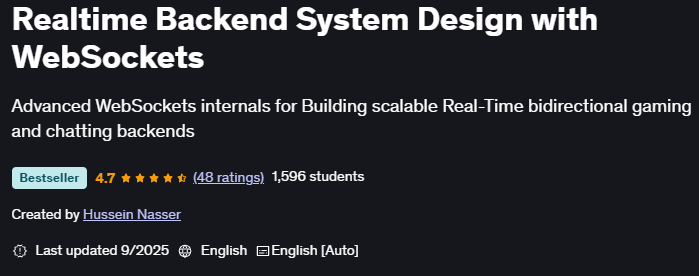 Pictures · Realtime Backend System Design with WebSockets 2025-8