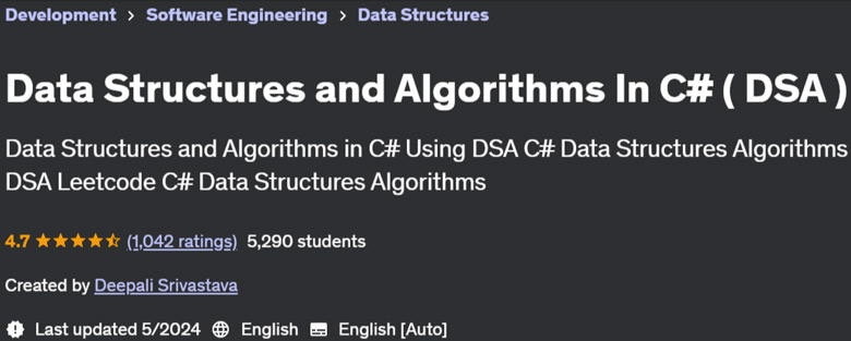 Pictures · Udemy — Data Structures and Algorithms In C# ( DSA ) 2023-11