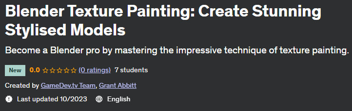 Pictures · Udemy — Blender Texture Painting: Create Stunning Stylised Models 2023-10
