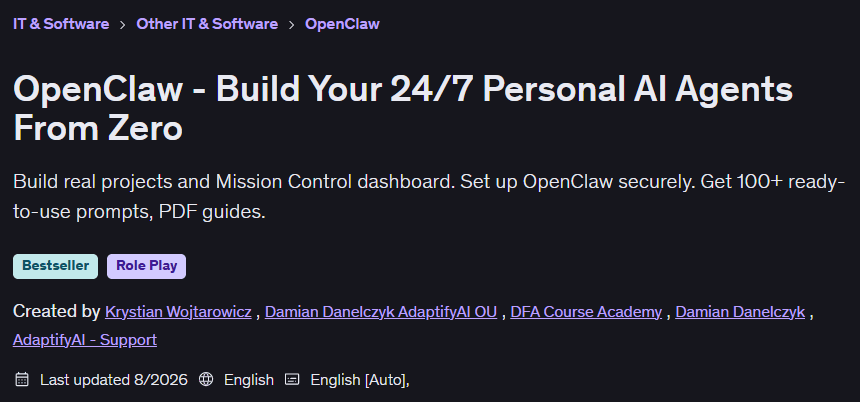 Изображения · OpenClaw – строить свой 24/7 Личный AI Агенты из нуля 2026-8