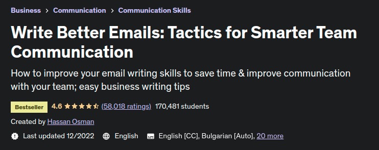 Pictures · Udemy — Write Better Emails: Tactics for Smarter Team Communication 2022-9