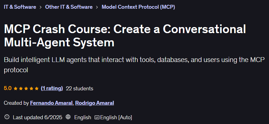 Pictures · Udemy — MCP Crash Course: Create a Conversational Multi-Agent System 2025-6