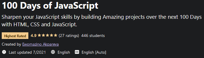 Pictures · Udemy — 100 Days of JavaScript 2021-5