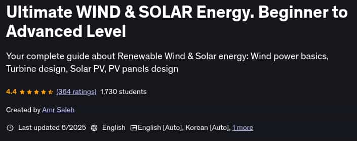 Pictures · Udemy — Ultimate WIND & SOLAR Energy. Beginner to Advanced Level 2025-6