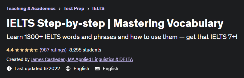 Pictures · Udemy — IELTS Step-by-step | Mastering Vocabulary 2022-6