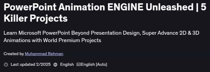 Bilder · PowerPoint Animation Engine Unleashed 5 Mörderprojekte 2025-2