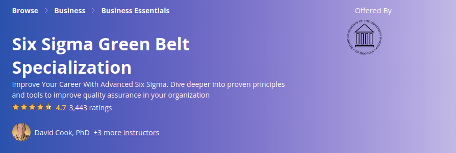Pictures · Coursera — Six Sigma Green Belt Specialization 2023-3