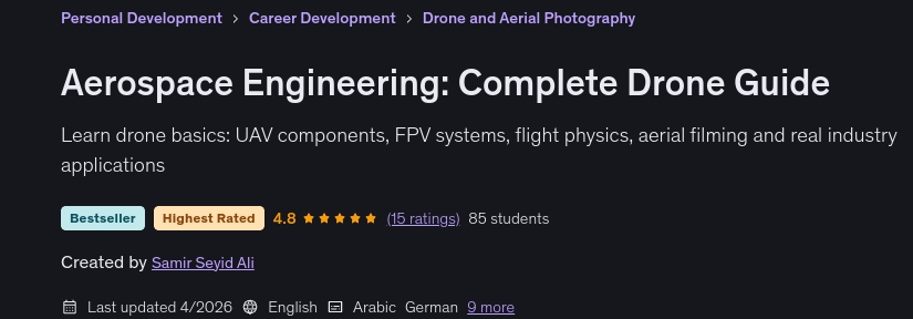 Imágenes · Ingeniería Aeroespacial: Guía de Drone Complete 2026-3