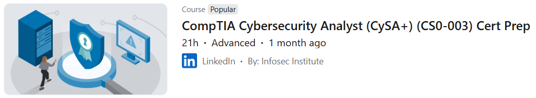 تصاویر · CompTIA سائبر سیکورٹی تجزیہ کار (CySA+) (CS0-003برائے مہربانی Prep 2025-11