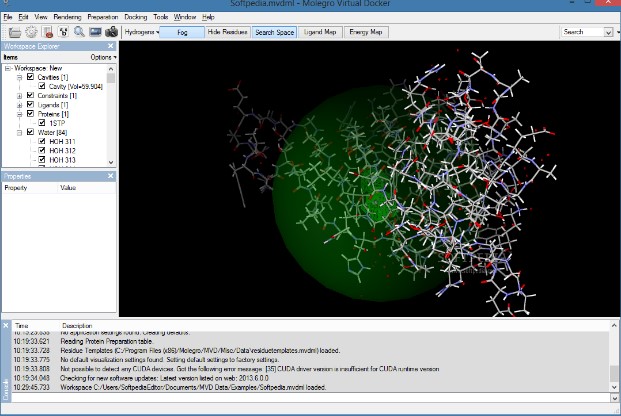 Pictures · Molegro Virtual Docker 2013 v6.0.1 / Data Modeller 2013 v3.0.1