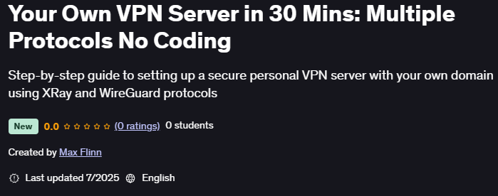 تصاویر · آپ کے اپنے VPN سرور 30 مینیز: کثیر پروٹوکول کوڈنگ نہیں 2025-7