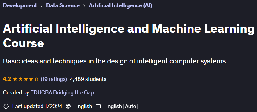 Pictures · Artificial Intelligence and Machine Learning Course 2024-1