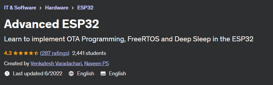 Pictures · Advanced ESP32 2022-6