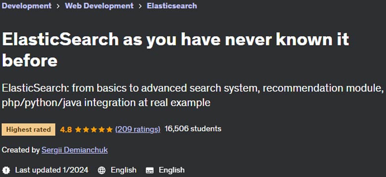 Pictures · Udemy — ElasticSearch as you have never known it before 2023-9