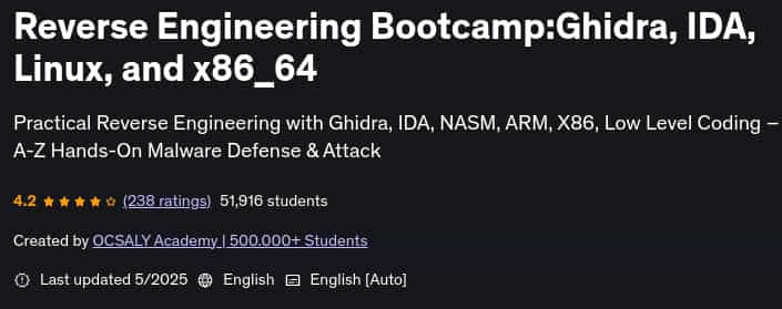 Pictures · Udemy — Reverse Engineering Bootcamp:Ghidra, IDA, Linux, and x86_64 2025-5