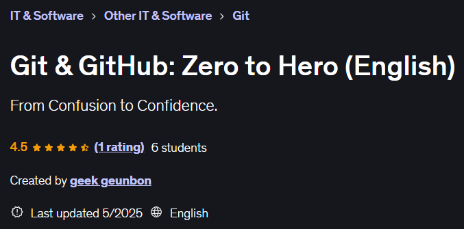 Bilder · Git & GitHubZero to Hero (Englisch) 2025-5