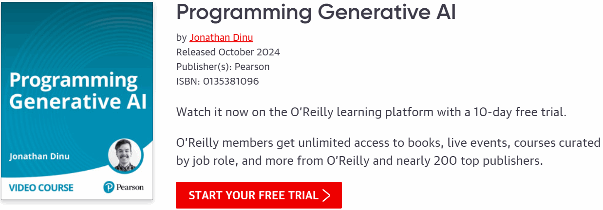 Pictures · Oreilly — Programming Generative AI 2024-10