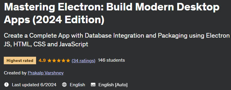 Pictures · Udemy — Mastering Electron: Build Modern Desktop Apps (2024 Edition) 2024-5