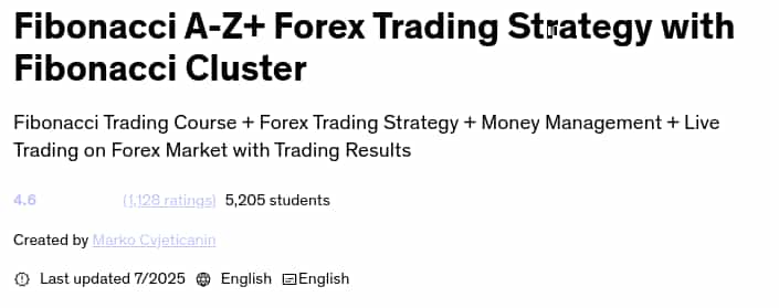 Pictures · Udemy — Fibonacci A-Z+ Forex Trading Strategy with Fibonacci Cluster 2025-7