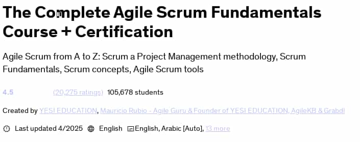 Pictures · Udemy — The Complete Agile Scrum Fundamentals Course + Certification 2025-4