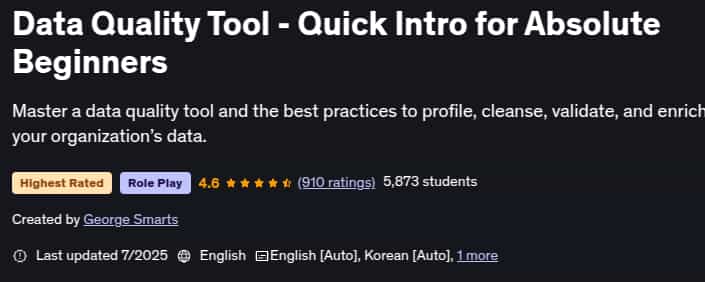 Pictures · Udemy — Data Quality Tool – Quick Intro for Absolute Beginners 2025-7