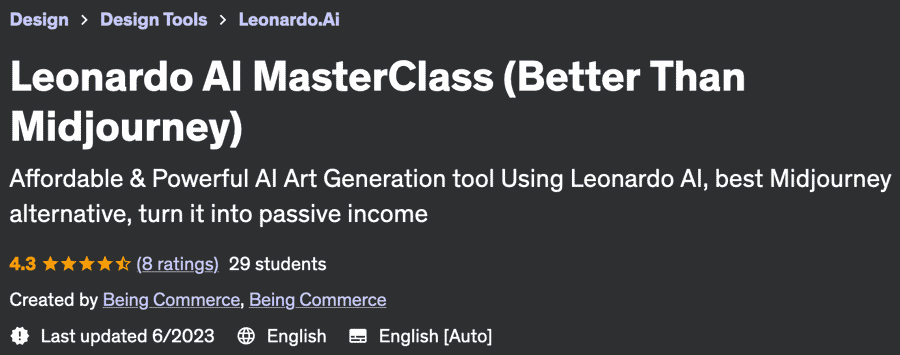 Pictures · Udemy — Leonardo AI MasterClass (Better Than Midjourney) 2023-5