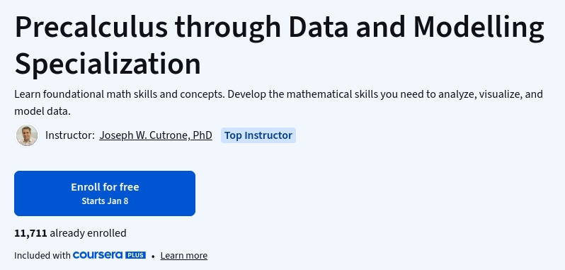 Pictures · Precalculus through Data and Modelling Specialization 2026-1