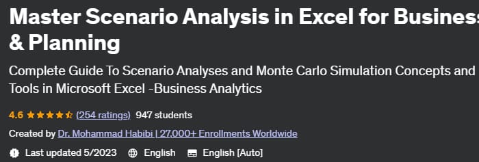 Pictures · Udemy — Master Scenario Analysis in Excel for Business & Planning 2022-6