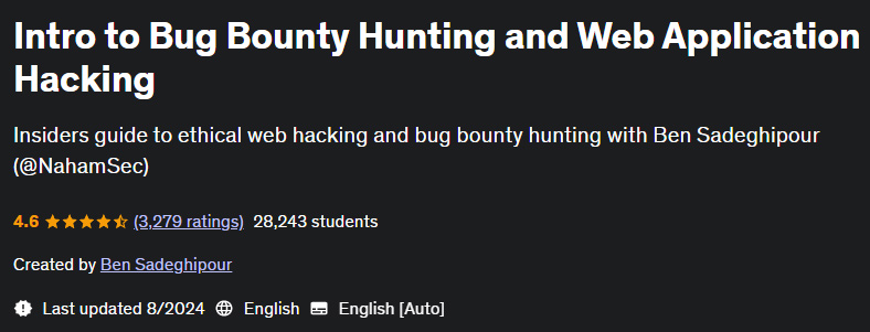 Imágenes · Intro a Bug Bounty Caza y Web Application Hacking 2024-8