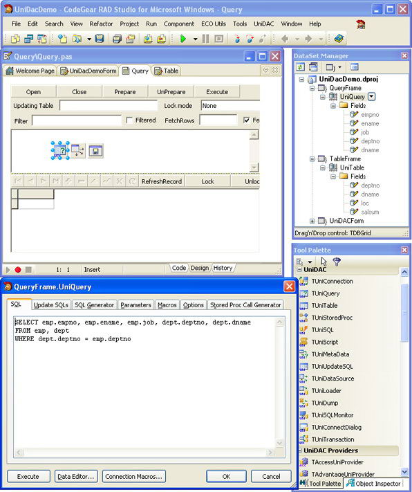 الصور · إطلاق UniDAC v10.3 التجزئة + المصادر