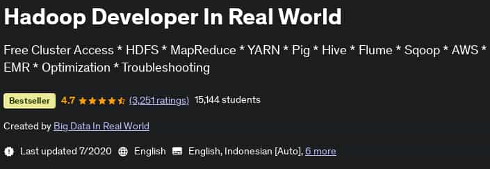 Pictures · Udemy — Hadoop Developer In Real World 2020-7