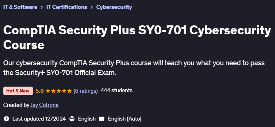 Pictures · Udemy — CompTIA Security Plus SY0-701 Cybersecurity Course 2024-11