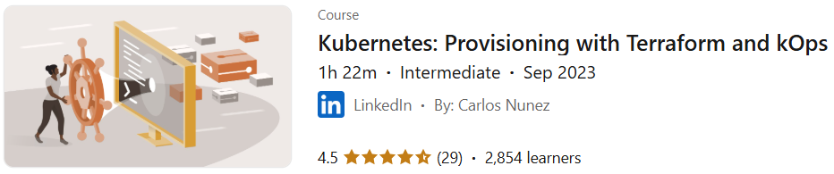 Pictures · LinkedIn — Kubernetes: Provisioning with Terraform and kOps 2023-9