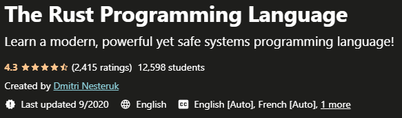 Pictures · The Rust Programming Language 2020-9