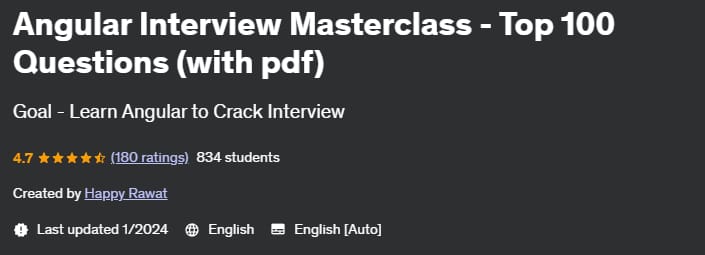 Pictures · Angular Interview Masterclass – Top 100 Questions (with pdf) 2022-10