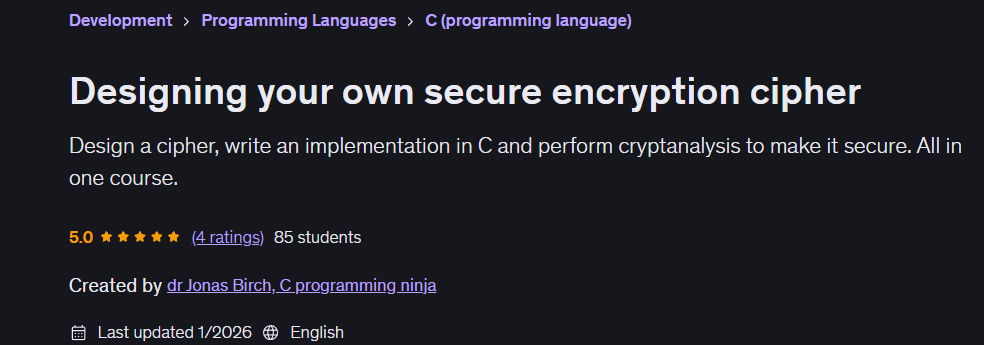 이미지 · 자신의 안전한 암호화 cipher를 설계 2026-1