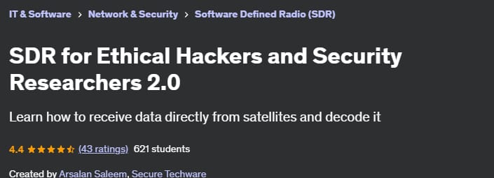 Pictures · Udemy — SDR for Ethical Hackers and Security Researchers 2.0 2021-6