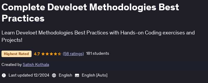 Pictures · Udemy — Complete Develoet Methodologies Best Practices 2024-12