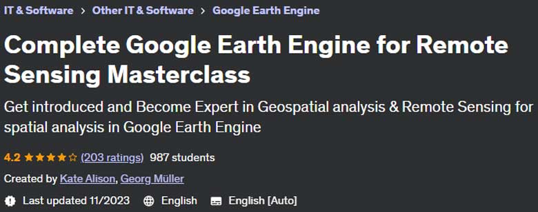 Pictures · Complete Google Earth Engine for Remote Sensing Masterclass 2022-11