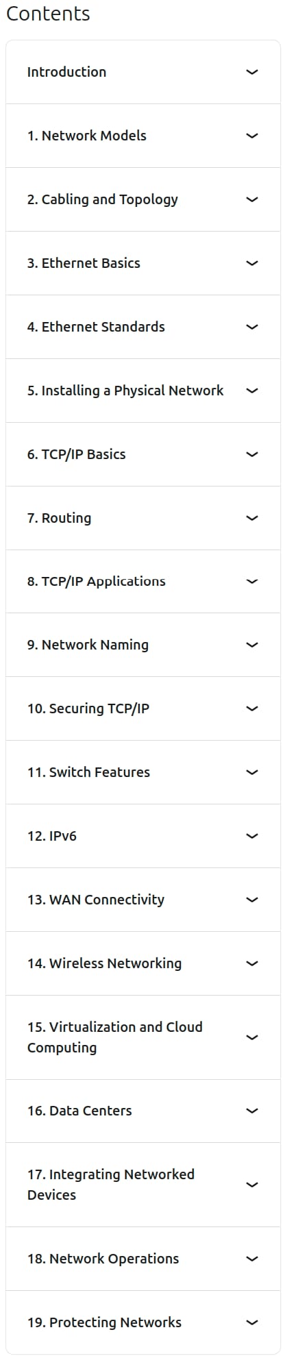 Course topics · LinkedIn — CompTIA Network+ (N10-009) Cert Prep 2025-4