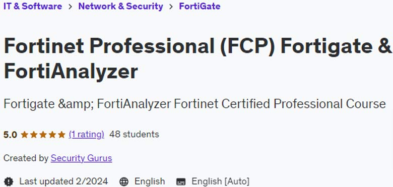 Pictures · Udemy — Fortinet Professional (FCP) Fortigate & FortiAnalyzer 2024-2