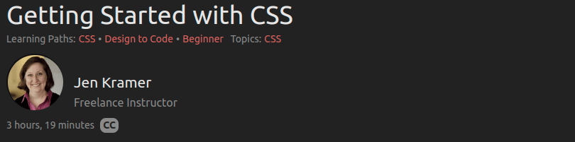 Pictures · Getting Started with CSS 2023-2